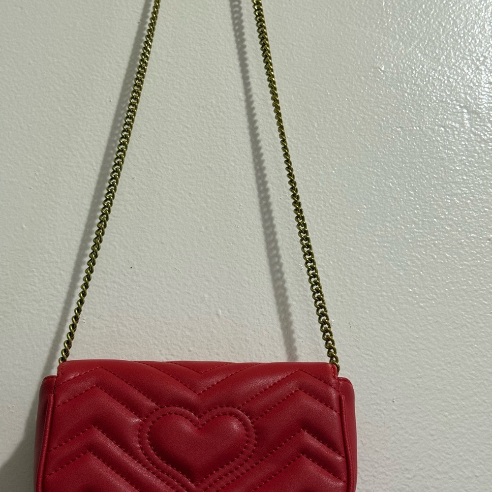 Gucci GG Marmont Matelasse Super Mini Leather Bag - Picture 5 of 11